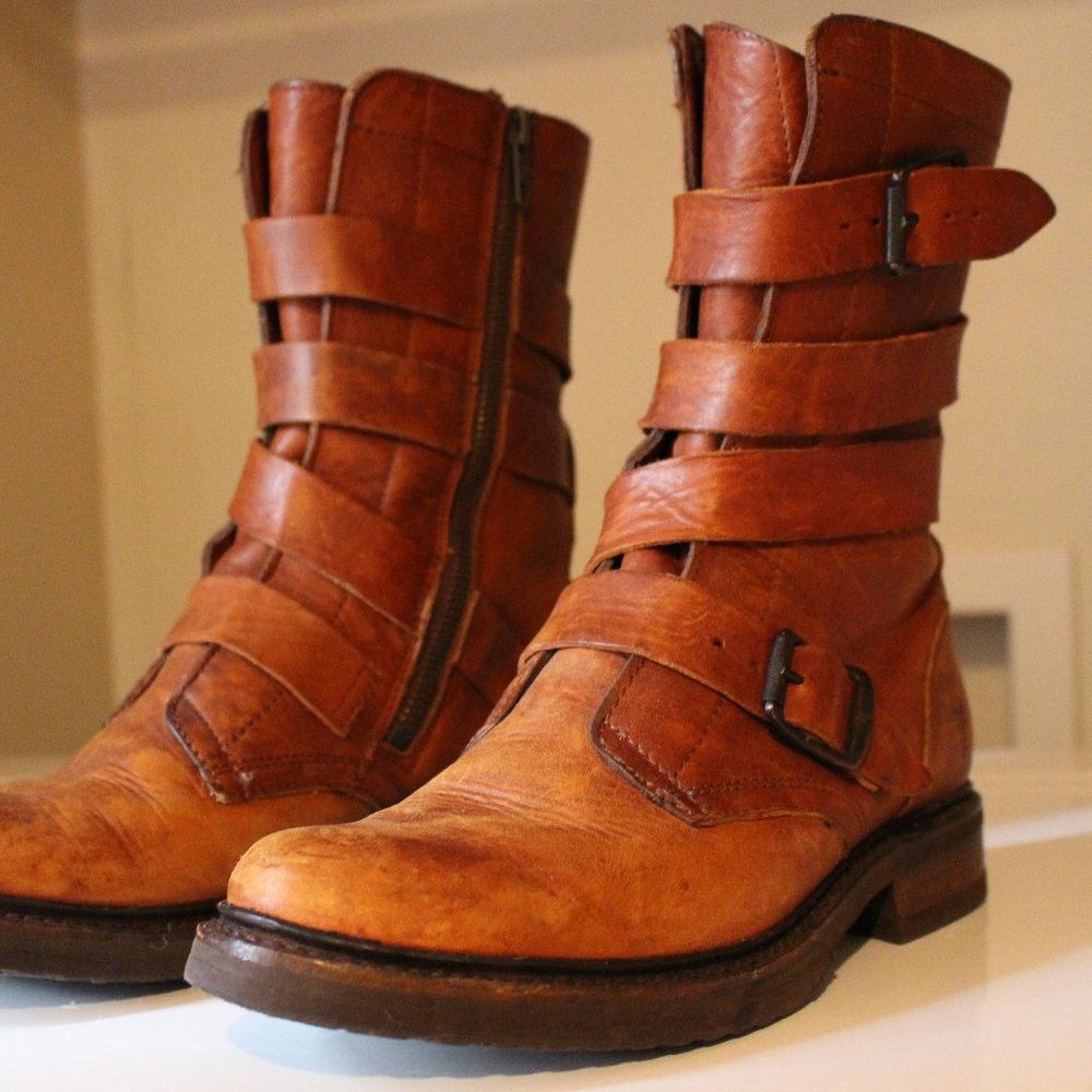 frye veronica tanker boots